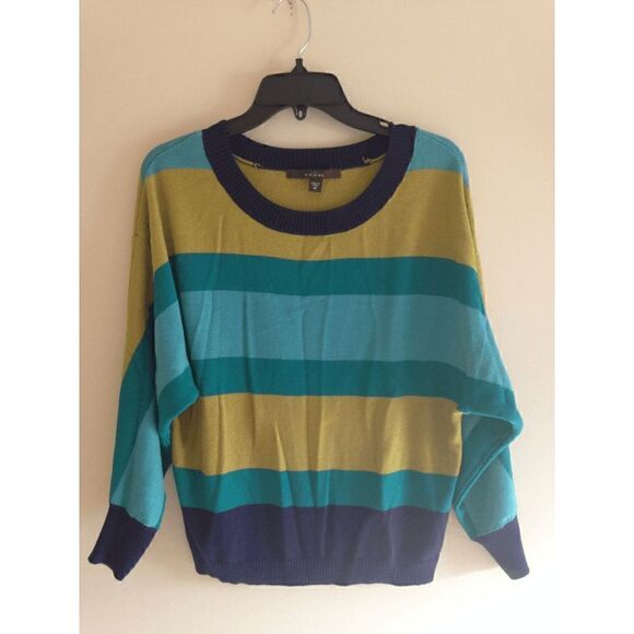 Fever Womens Pullover Chunky Knit Sweater Multicolor Sz M - Picture 1 of 2
